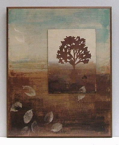 Obraz - Jesienny pejzaż z drzewem - reprodukcja na płycie A5804 41x51 cm - Obrazy Reprodukcje Ramy | ergopaul.pl