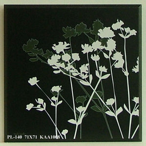 Obraz - Białe i brązowe rośliny - reprodukcja na płycie KAA1008 71x71 cm - Obrazy Reprodukcje Ramy | ergopaul.pl