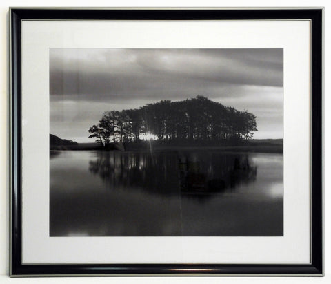 Obraz - Pejzaż, jezioro, widok na wyspę - reprodukcja w ramie A6554 60x50 cm - Obrazy Reprodukcje Ramy | ergopaul.pl