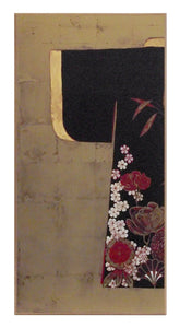 Obraz - Bambusowa kompozycja, połowa kimono - reprodukcja A5149/1 na płycie 51x101 cm. - Obrazy Reprodukcje Ramy | ergopaul.pl