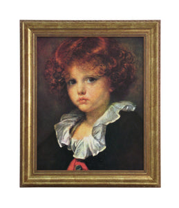 Obraz - J.B. Greuze, Portret chłopca - reprodukcja w ramie SN217 40x50 cm