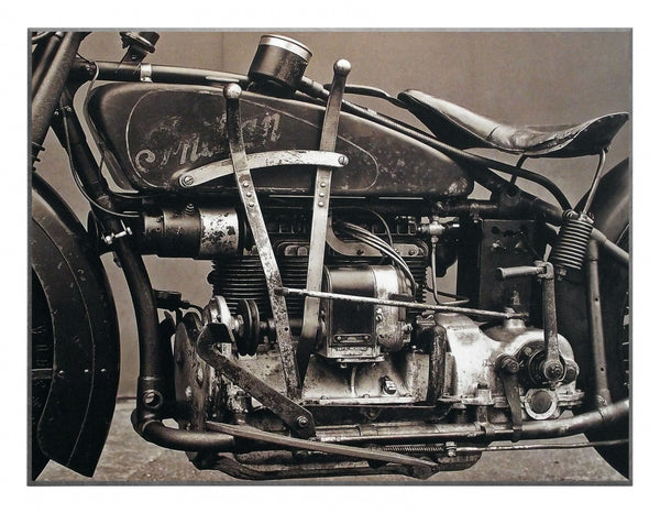 Obraz 4-cylindrowy motocykl Indian Ace, 1929r na płycie 81x61 cm - ErgoPaul