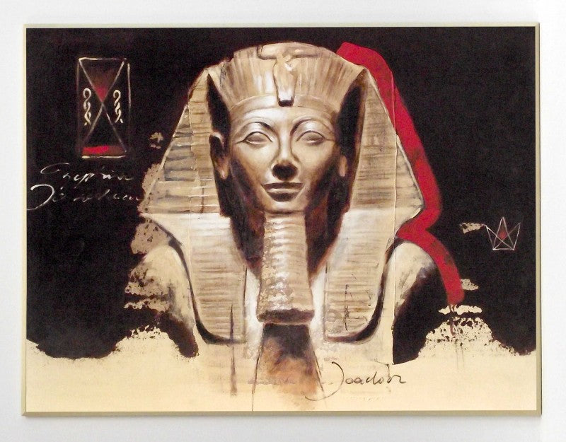 Obraz - Głowa egipska, Sfinks - reprodukcja na płycie JO3037 81x61 cm - Obrazy Reprodukcje Ramy | ergopaul.pl