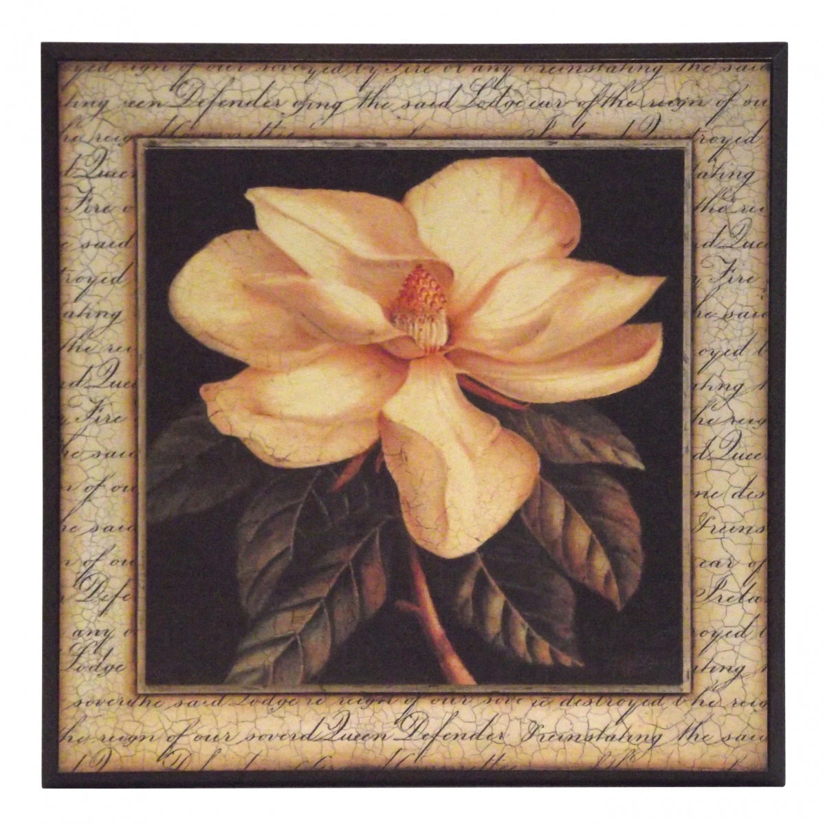 Obraz - Antyk, magnolia - reprodukcja na płycie A0926 33x33 cm - Obrazy Reprodukcje Ramy | ergopaul.pl