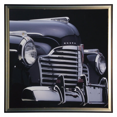 Obraz - Samochód, grill, Buick Super, grill, 1941r. - reprodukcja w ramie 1HH702 70x70 cm - Obrazy Reprodukcje Ramy | ergopaul.pl
