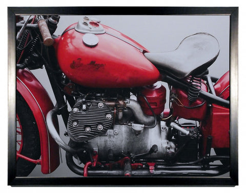 Obraz - Motocykle Vintage, American motorbike, kolor - reprodukcja w ramie 3AP3228 80x60 cm - Obrazy Reprodukcje Ramy | ergopaul.pl