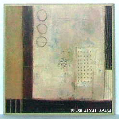 Obraz - Beż z kółkami, abstrakcja - reprodukcja na płycie A5464 41x41 cm - Obrazy Reprodukcje Ramy | ergopaul.pl
