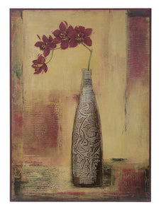 Obraz - Orchidea w wazonie - reprodukcja A3314 na płycie 51x71 cm. - Obrazy Reprodukcje Ramy | ergopaul.pl