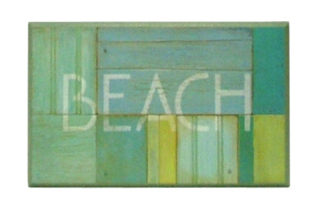 Obraz - Nadmorskie szyldy 'BEACH' - reprodukcja A4195 na płycie 40x25 cm. - Obrazy Reprodukcje Ramy | ergopaul.pl