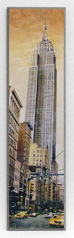 Obraz - Wieżowce Nowego Yorku, The Empire State Building - reprodukcja na płycie MTD5595 21x81 cm - Obrazy Reprodukcje Ramy | ergopaul.pl