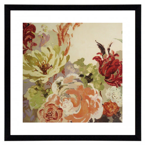 Obraz - Bukiet pastelowych kwiatów - reprodukcja A5855 oprawiona w ramę 60x60 cm. - Obrazy Reprodukcje Ramy | ergopaul.pl