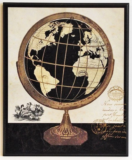 Obraz - Rysunek starodawnego globusa - Decograph A8596 41x51 cm - Obrazy Reprodukcje Ramy | ergopaul.pl