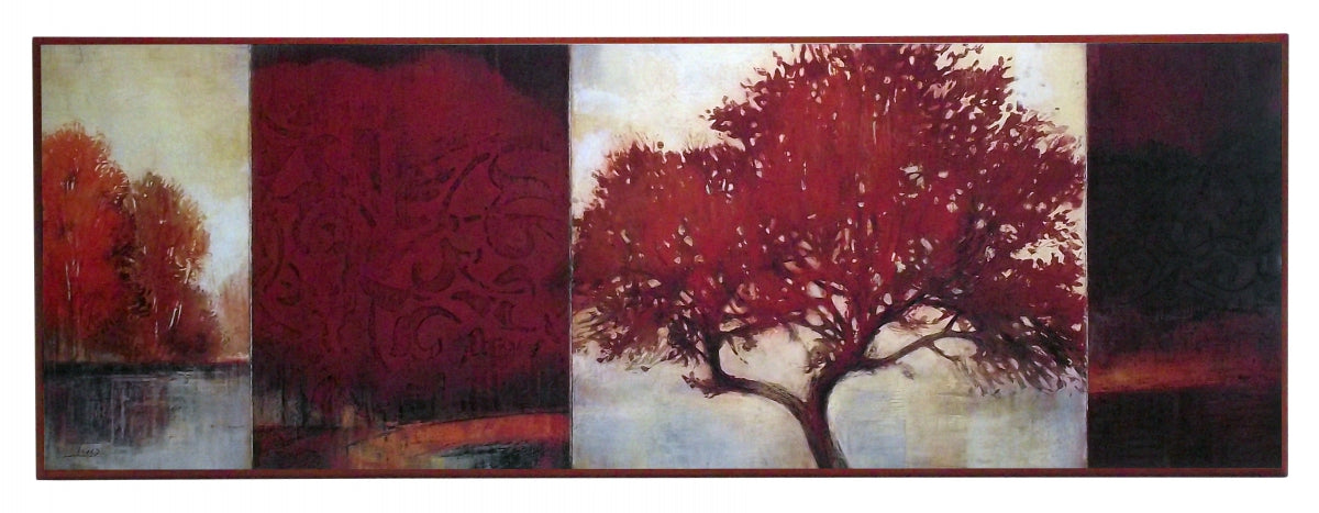 Obraz - Pejzaże z drzewami - reprodukcja na płycie A4662EX 97x34 cm - Obrazy Reprodukcje Ramy | ergopaul.pl