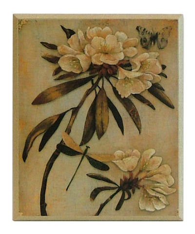 Obraz - Motywy botaniczne, kwiaty azalii  - reprodukcja A6075 na płycie 26x31 cm. - Obrazy Reprodukcje Ramy | ergopaul.pl