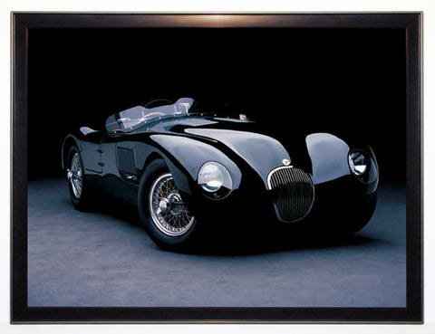 Obraz - Samochód Jaguar C-Type, 1951r. - reprodukcja w ramie 3DH1728-120 120x90 cm - Obrazy Reprodukcje Ramy | ergopaul.pl