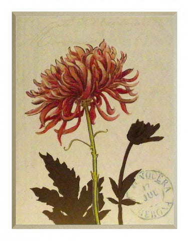 Obraz - Kwiaty z czerwienią - reprodukcja A5459 na płycie 31x41 cm. - Obrazy Reprodukcje Ramy | ergopaul.pl