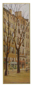 Obraz - Miejska aleja z drzewami - reprodukcja na płycie WI010003 32x96 cm - Obrazy Reprodukcje Ramy | ergopaul.pl